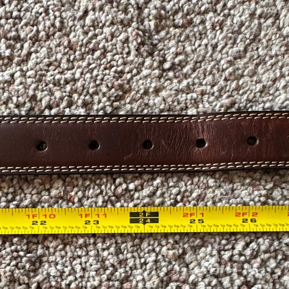 Brown Genuine Leather Belt